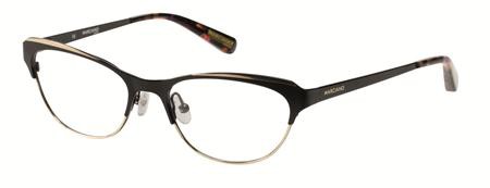 GUESS by Marciano GM-0253 (GM 253) Eyeglasses, C90 (BLKGD) - Black/Gold