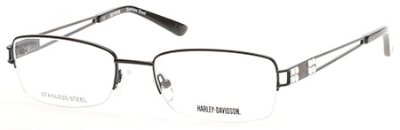 Harley-Davidson HD-0519 (HD 519) Eyeglasses, 001 - Shiny Black