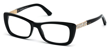 Swarovski DEIDRA Eyeglasses, 001 - Shiny Black