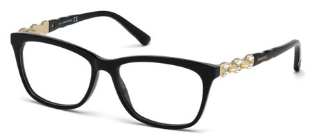 Swarovski FANCY Eyeglasses, 001 - Shiny Black