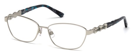 Swarovski FATIMA Eyeglasses, 016 - Shiny Palladium