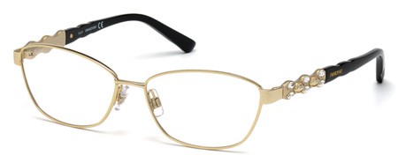 Swarovski FATIMA Eyeglasses, 032 - Gold