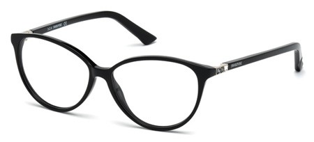 Swarovski FRIDA Eyeglasses, 001 - Shiny Black