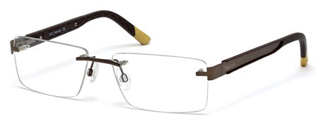 Timberland TB-1307 Eyeglasses, 049 - Matte Dark Brown
