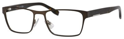 HUGO BOSS Black Boss 0684 Eyeglasses, 0L2O(00) Brown Dark Havana