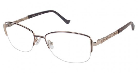 Tura R529 Eyeglasses, Brown (BRN)