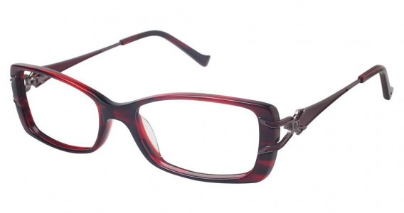 Tura R910 Eyeglasses, Burgundy (BUR)