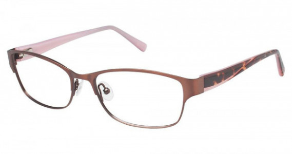 Geoffrey Beene G213 Eyeglasses, Brown (BRN)