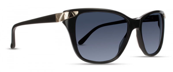 Cinzia Designs Cyprus Sunglasses, 1 - Black / Gold