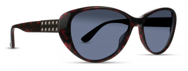 Cinzia Designs Corsica Sunglasses, 2 - Red Tortoise / Gunmetal