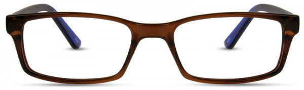 Elements EL-188 Eyeglasses, 1 - Brown / Navy