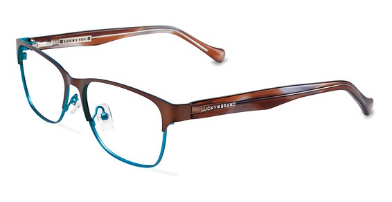 Lucky Brand D101 Eyeglasses, Brown