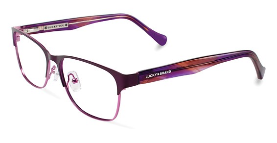 Lucky Brand D101 Eyeglasses, Purple