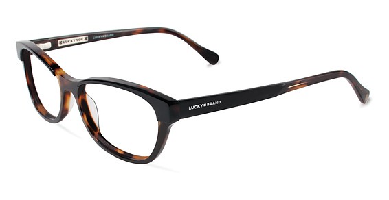 Lucky Brand D201 Eyeglasses, Black Tortoise