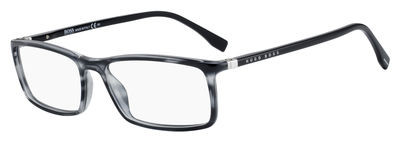 HUGO BOSS Black Boss 0680 Eyeglasses, 01N4(00) Gray Horn