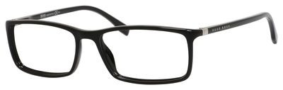 HUGO BOSS Black Boss 0680 Eyeglasses, 0D28(00) Shiny Black Shiny Black