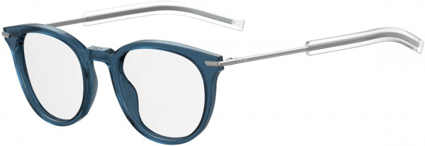 Dior Homme BLACKTIE 201 Eyeglasses, 0DTY Blue Ruthenium