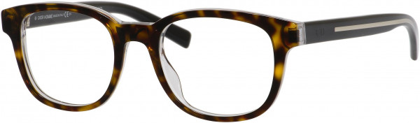 Dior Homme BLACKTIE 202 Eyeglasses, 0G6G Havana Crystal Black