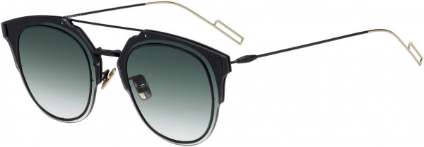 Dior Homme DIORCOMPOSIT 1_0 Sunglasses, 02M2 Black Gold