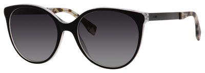 Fendi Fendi 0078/S Sunglasses, 0DU0(9O) Black Pearl Crystal Black