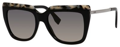 Fendi Fendi 0087/S Sunglasses, 0CU1(DX) Havana Black Ruthenium