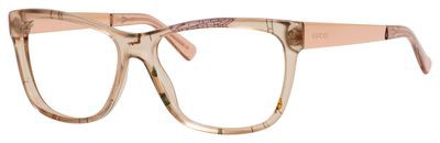Gucci Gucci 3741 Eyeglasses, 02FX(00) Beige Floral Gold Coppr