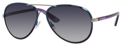 Juicy Couture Juicy 574/S Sunglasses, 0FF9(G5) Navy Plum Fade