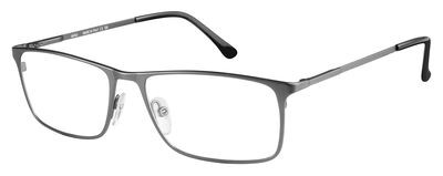 Safilo Design Sa 1020 Eyeglasses, 0R80(00) Semi Matte Dark Ruthenium