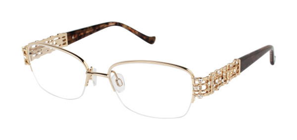 Tura R526 Eyeglasses, Gold (GLD)