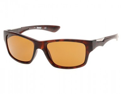 Timberland TB9078 Sunglasses, 56H - Havana/other / Brown Polarized