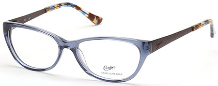 Candie's Eyes CA0117 Eyeglasses, 086 - Light Blue/other