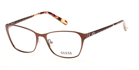Guess GU-2502 (GU2502) Eyeglasses, 046 - Matte Light Brown