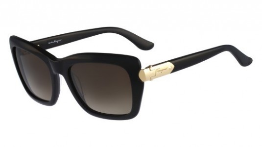 Ferragamo SF763S Sunglasses, (001) BLACK