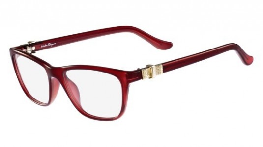 Ferragamo SF2728 Eyeglasses, (606) WINE