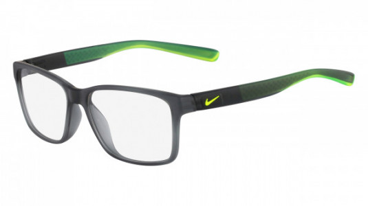 Nike NIKE 7091 Eyeglasses, (065) MT CRYSTAL DK GRY/CRYSTAL VOLT