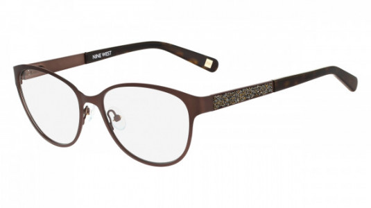 Nine West NW1052 Eyeglasses, (210) BROWN