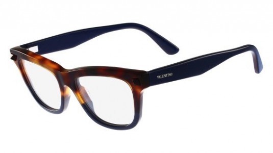 Valentino V2686 Eyeglasses, (217) HAVANA-BLUE