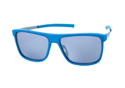 ic! berlin 110 Im Dol Sunglasses, Sky-Blue / Frozen-Mirrored-Blue