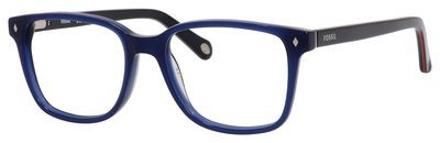 Fossil Fossil 6037 Eyeglasses, 0HIZ(00) Blue