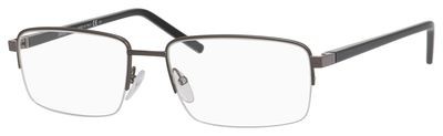 Safilo Design Sa 1038 Eyeglasses, 027H(00) Dark Ruthenium / Black