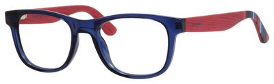 Tommy Hilfiger Th 1314 Eyeglasses, 0X3W(00) Blue Red Wood