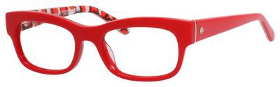 Kate Spade Karena Eyeglasses, 0DQ8(00) Red Dots