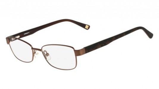 Marchon M-MERCURY Eyeglasses, (210) BROWN