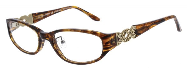 BCBGMAXAZRIA G-ROSALIA Eyeglasses, Brown Horn