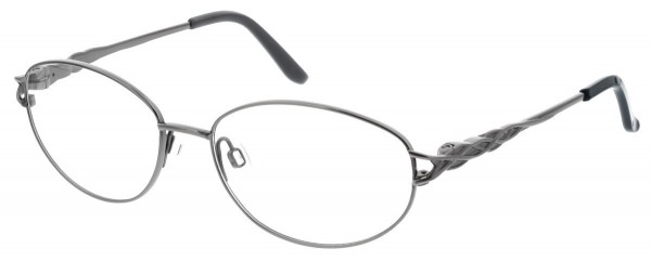 Puriti Titanium W12 Eyeglasses, Gunmetal