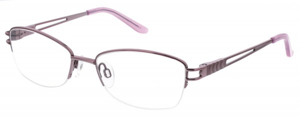 Puriti Titanium W13 Eyeglasses, Rose