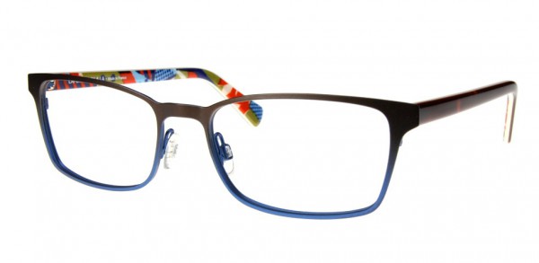 Lafont Issy & La Niolo Eyeglasses, 573 Brown