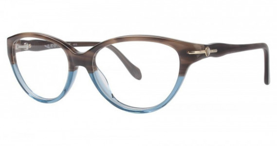 MaxStudio.com Leon Max 4018 Eyeglasses, 171 Brn Teal Fade