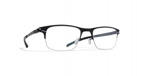 Mykita JOHN Eyeglasses, SILVER/BLACK