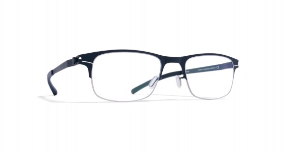 Mykita JOHN Eyeglasses, SILVER/NAVY